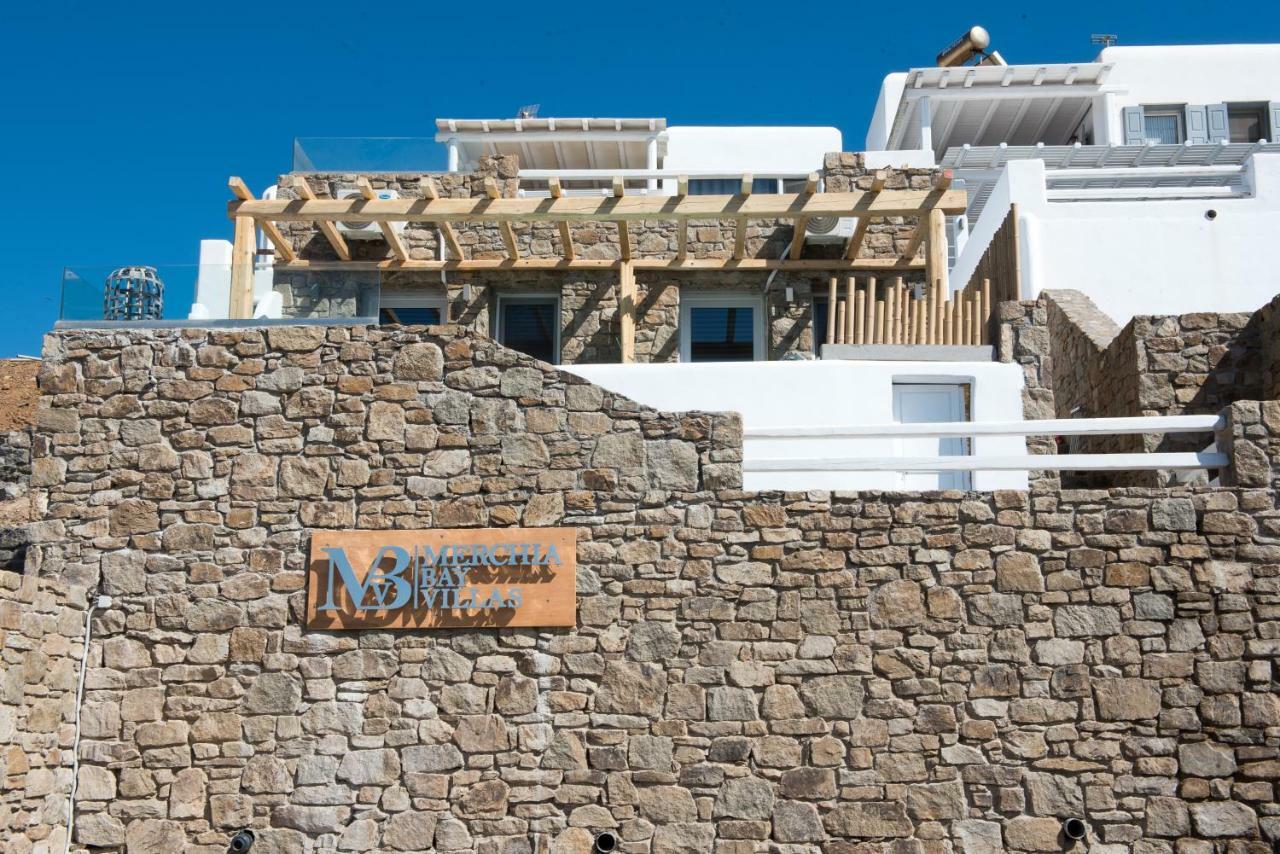 Merchia Bay Villas Mykonos Merchia Beach Exterior foto